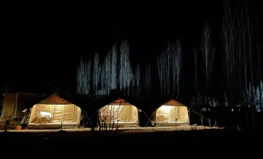 hunder campsite nubra valley ladakh