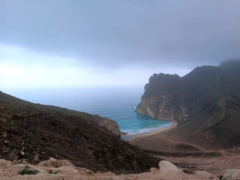 hidden beach salalah oman